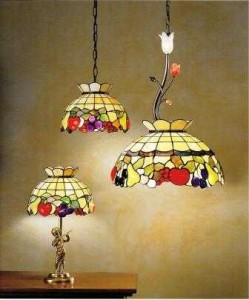 lampadario tiffany