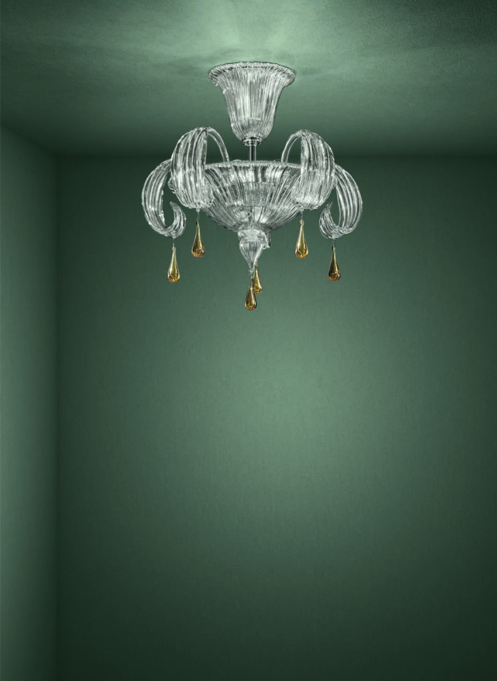 ATHENA GOCCE - PLAFONIERA 48 CM