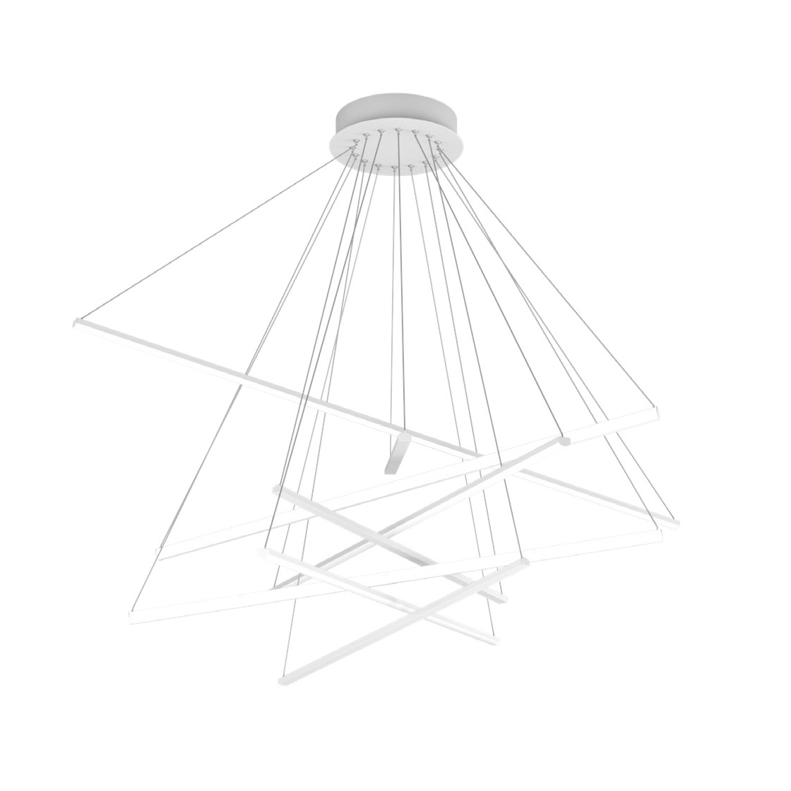 DNA - sospensione a led integrato - con profili regolabili