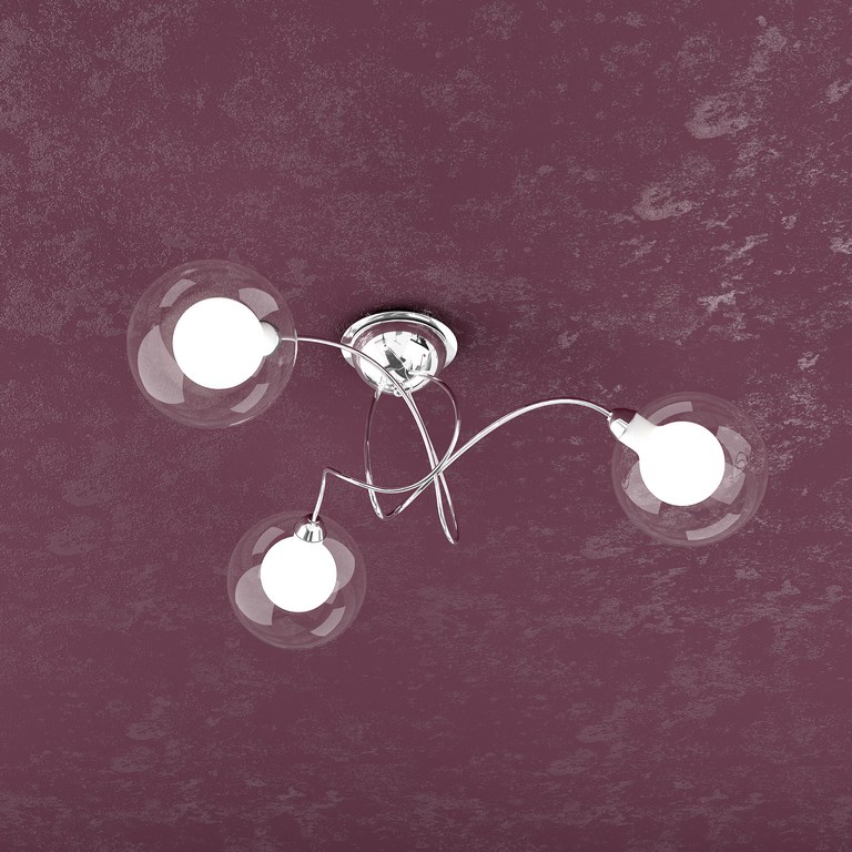 WOW - PLAFONIERA A 3 LUCI - 3XG9