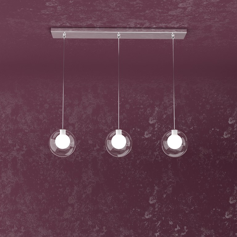 WOW - SOSPENSIONE A 3 LUCI - 3XG9