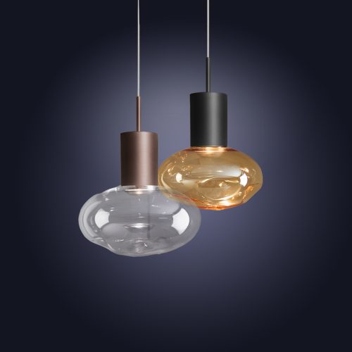 ROSEE' - SOSPENSIONE SINGOLA - CON CANOPY COLORE PERSONALIZZABILE