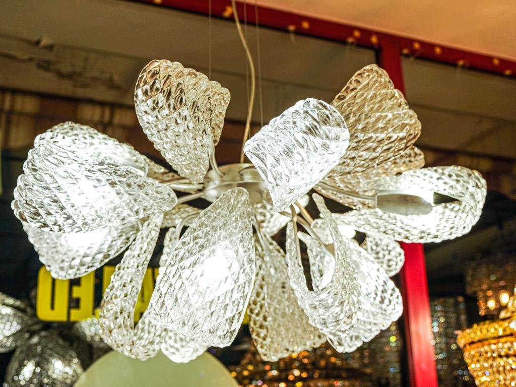 CLOUD - CRYSTAL COLOR - LAMPADARIO 12 LUCI