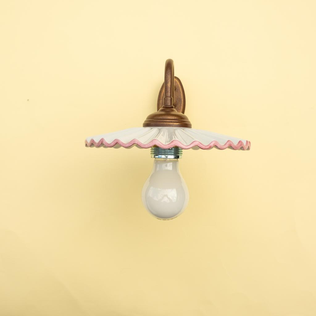 Jupiter - applique con ceramica Ø20cm