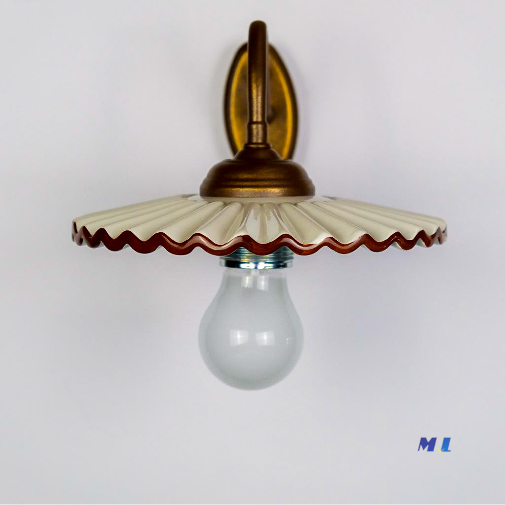 Jupiter - applique con ceramica Ø20cm