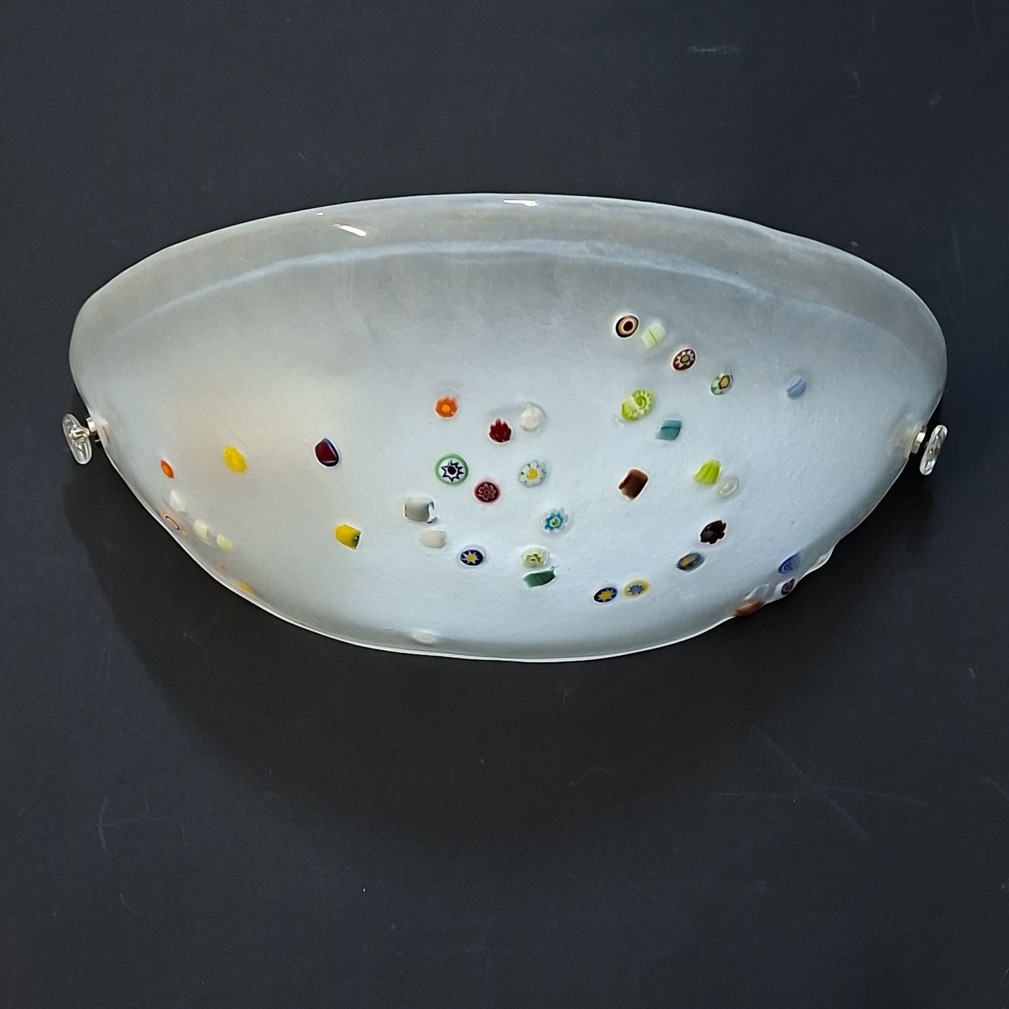 MIRIAM APPLIQUE - VETRO CON MURRINE - 1xE27