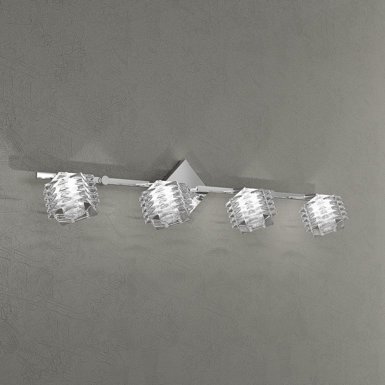 RUBIK FARETTO 4 LUCI - DIFFUSORE IN CRISTALLO