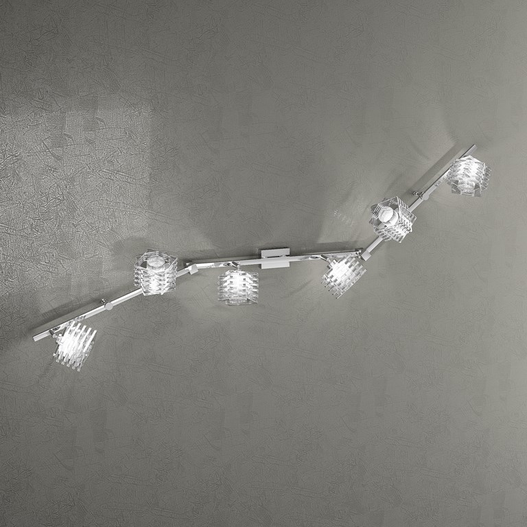 RUBIK FARETTO 6 LUCI - DIFFUSORE IN CRISTALLO