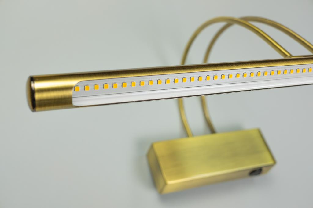 BOWI - APPLIQUE A LED - PARETE - ORO BRUNITO