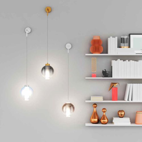 I LINE APPLIQUE 1 LUCE - altezza regolabile