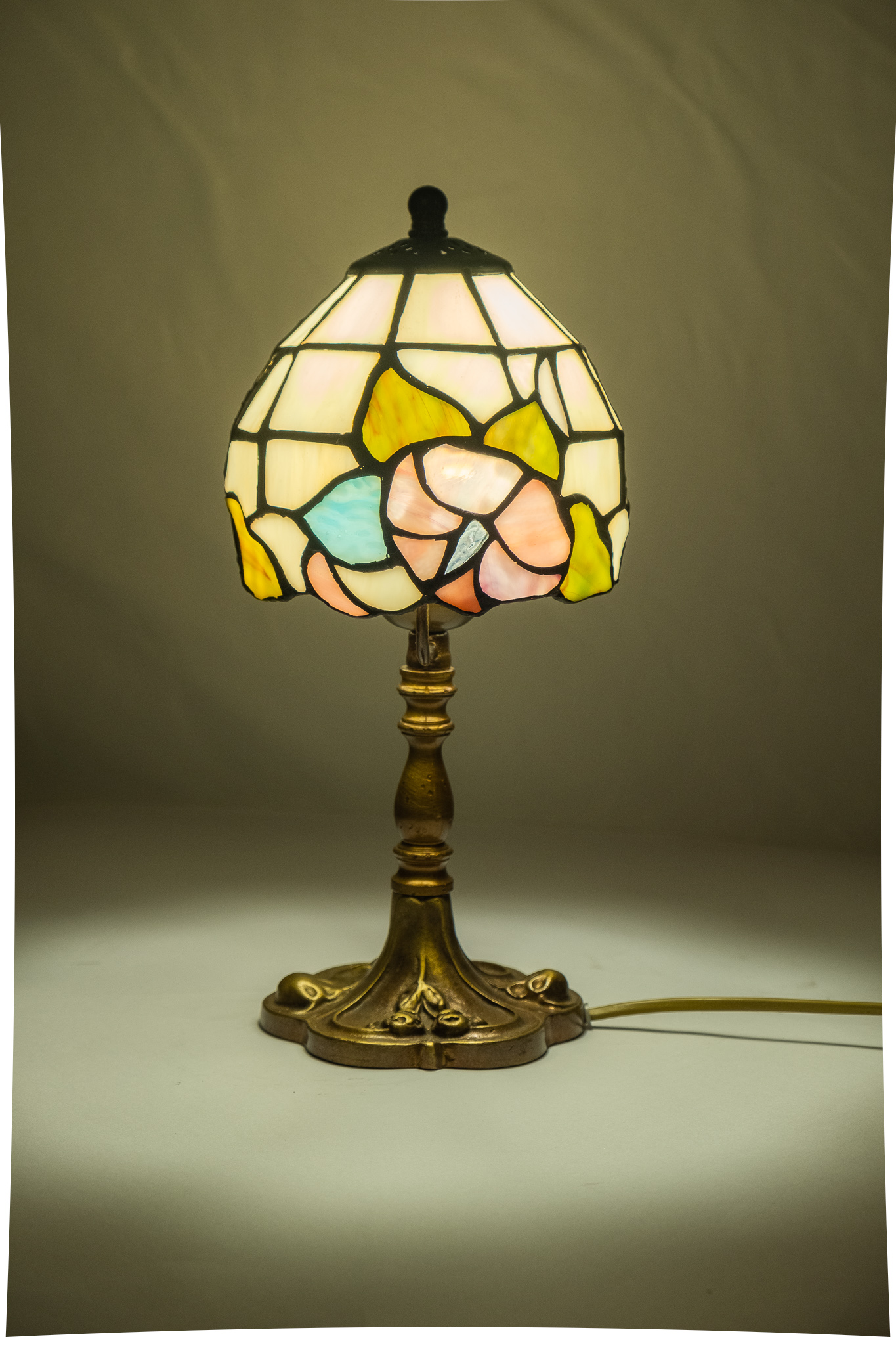 Abat-jour vetro tiffany - lampada e27