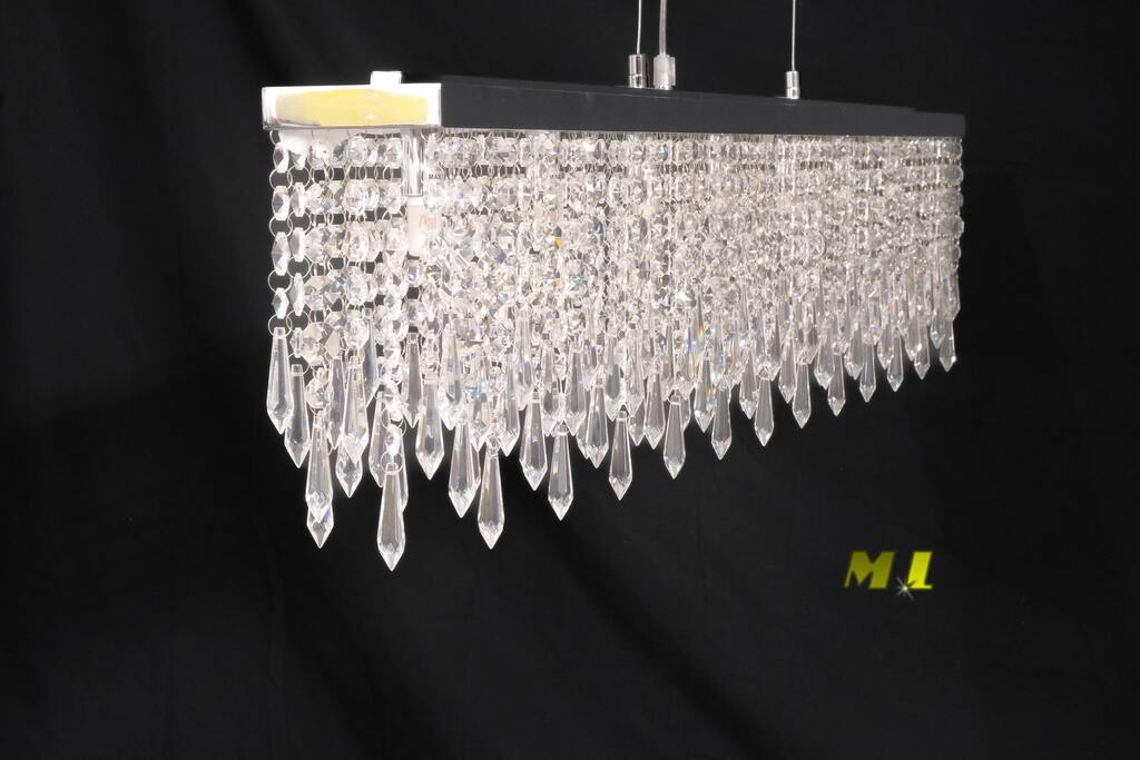 PLAZA - SOSPENSIONE IN CRISTALLO CON ATTACCO LAMPADA G9