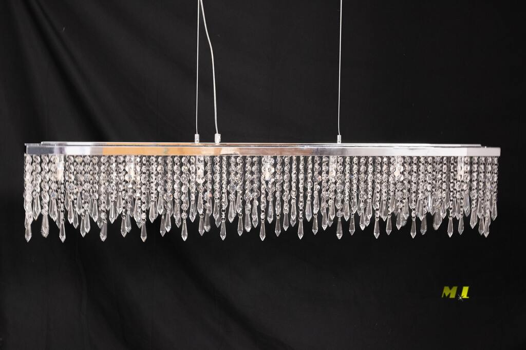 PLAZA - SOSPENSIONE IN CRISTALLO CON ATTACCO LAMPADA G9