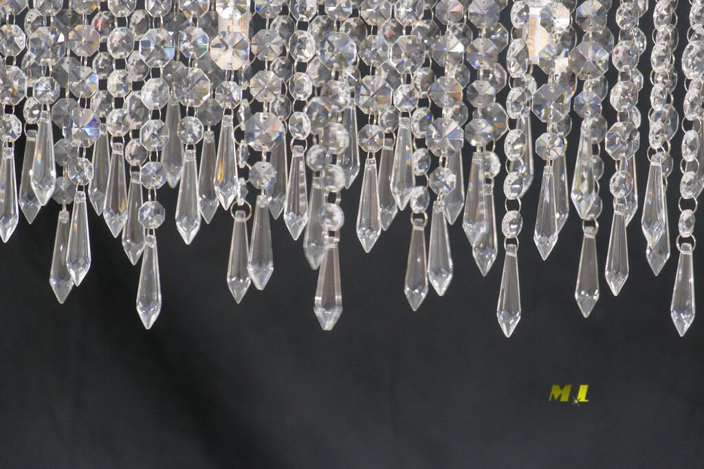 PLAZA - SOSPENSIONE IN CRISTALLO CON ATTACCO LAMPADA G9