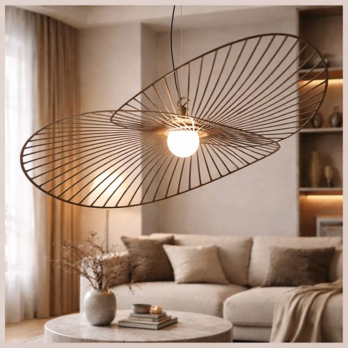 RAYS - SOSPENSIONE GRANDE -COLOR SANDY - CATTANEO