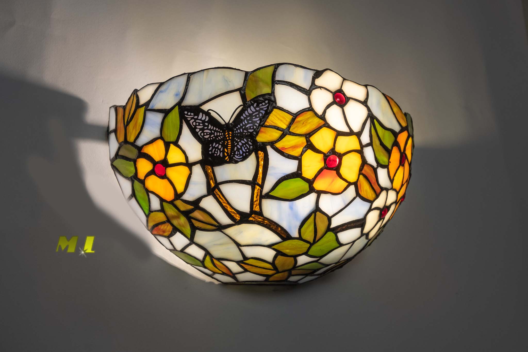 Tiffany Butterfly applique - 1xE27