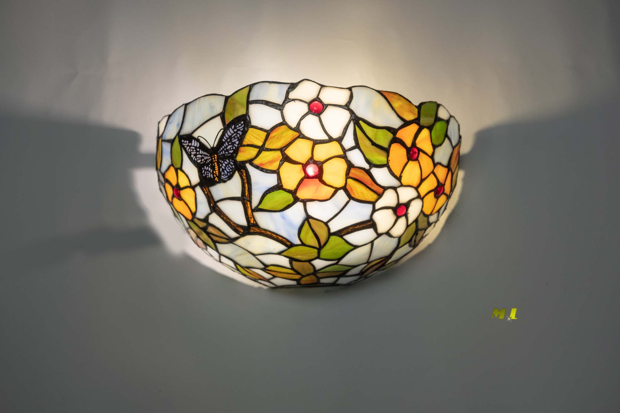 Tiffany Butterfly applique - 1xE27