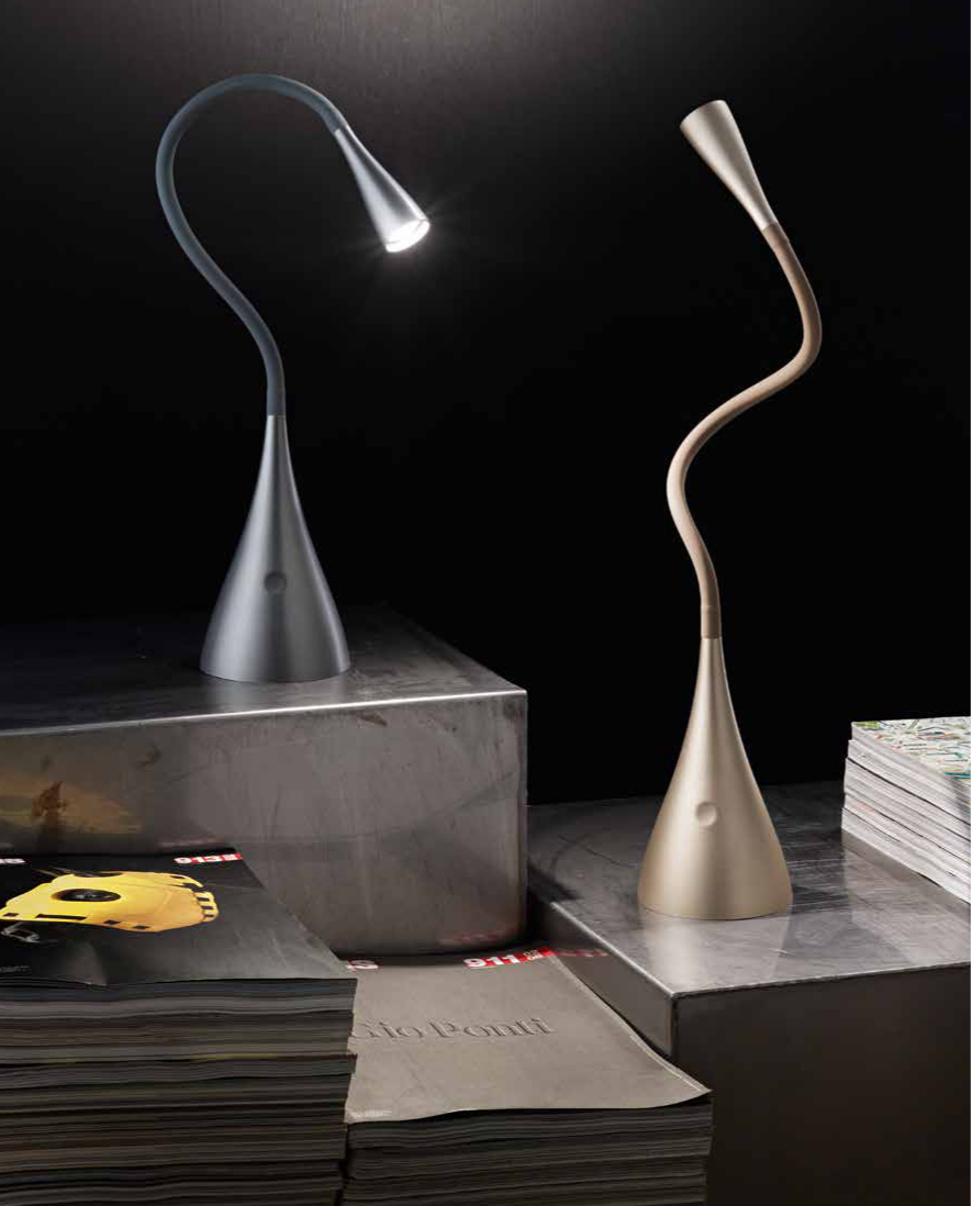 FLEXI - LAMPADA DA TAVOLO FLESSIBILE - LUCE A LED