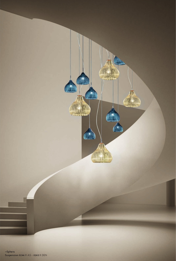 MERCURY - SOSPENSIONI COLORI VETRO SOFFIATO