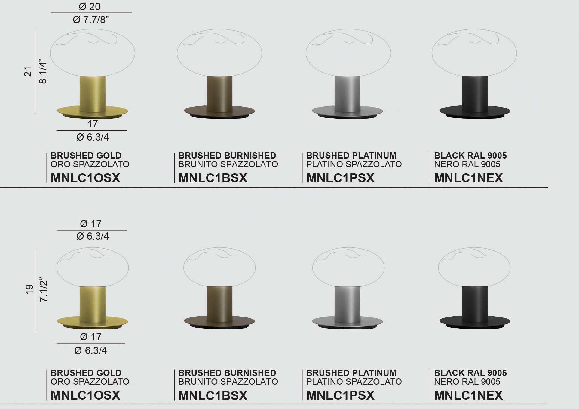 Mini Lampara - Applique da esterno