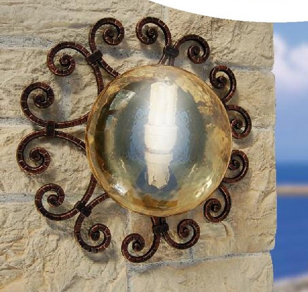 Amber plafoniera Nero Rame