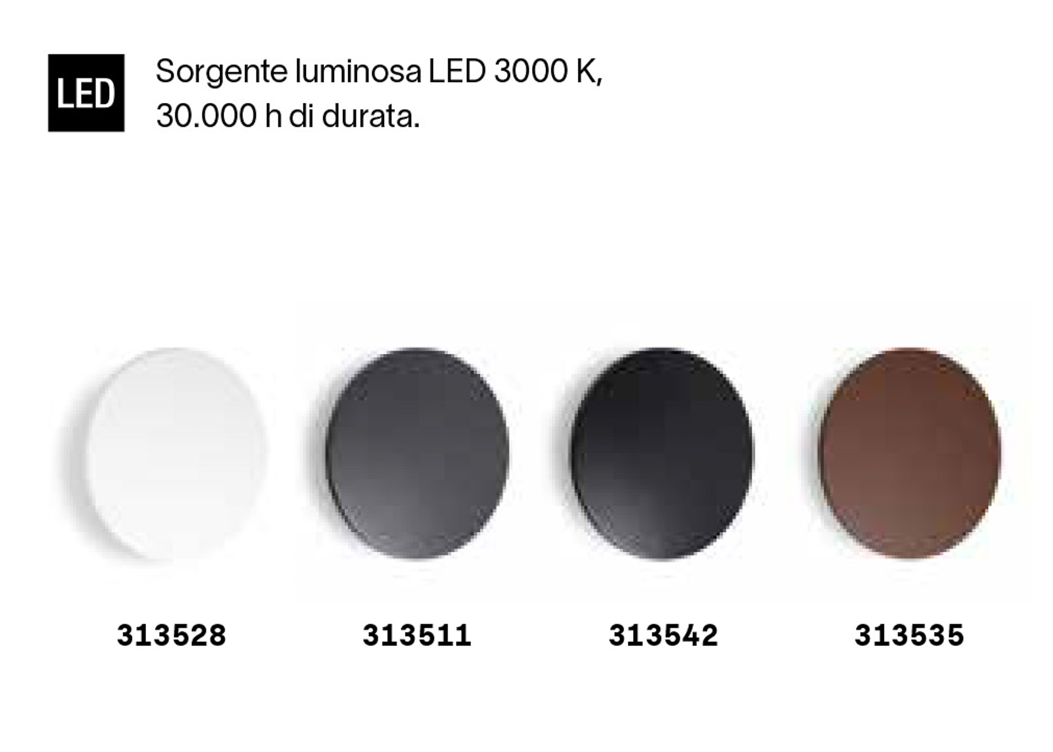 POINT - LAMPADA DA PARETE - LUCE INDIRETTA LED