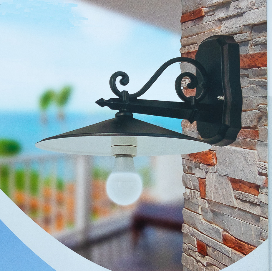 ELIO ANTRACITE - LANTERNA DA PARETE 1xE27