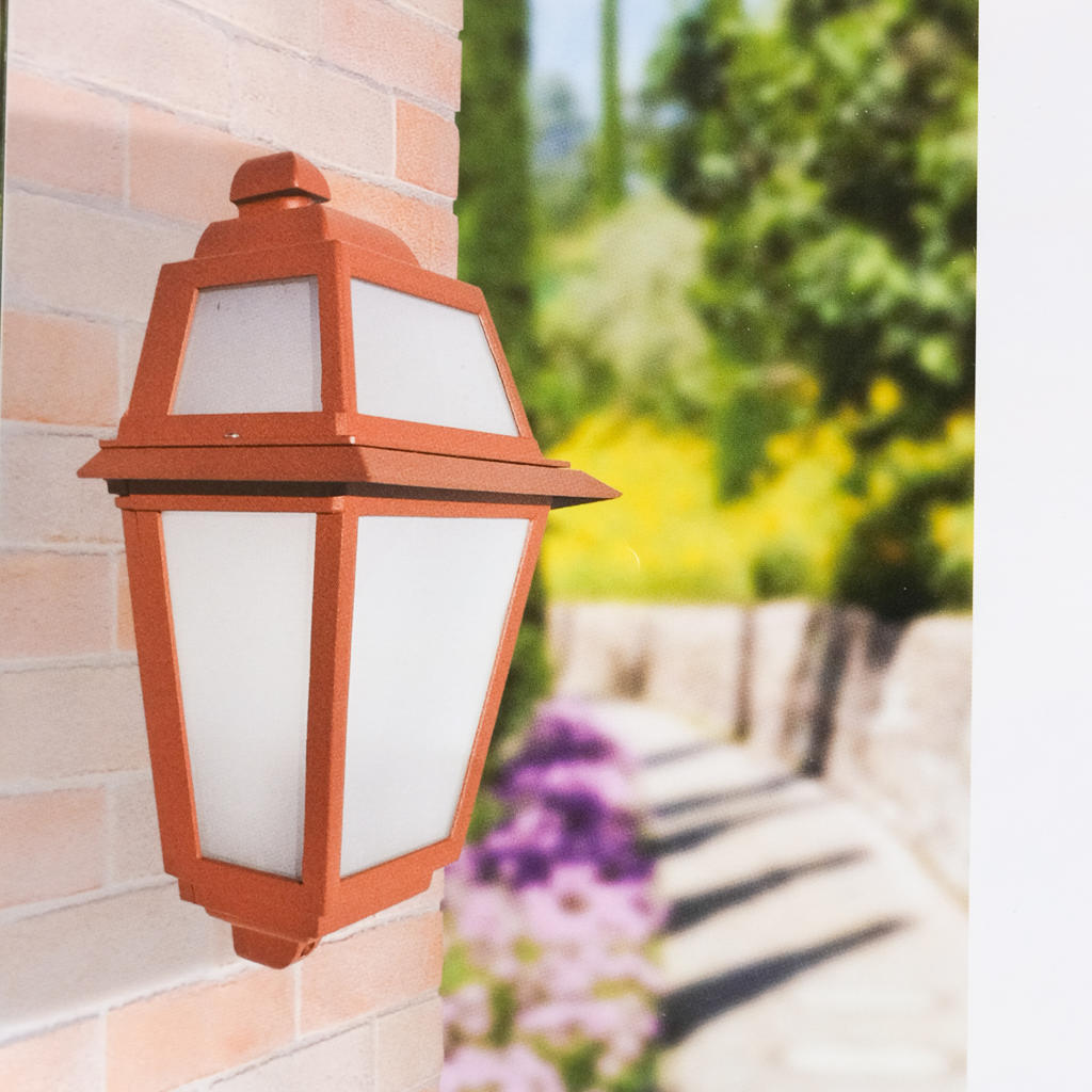 Artemide corten- lampada da parete