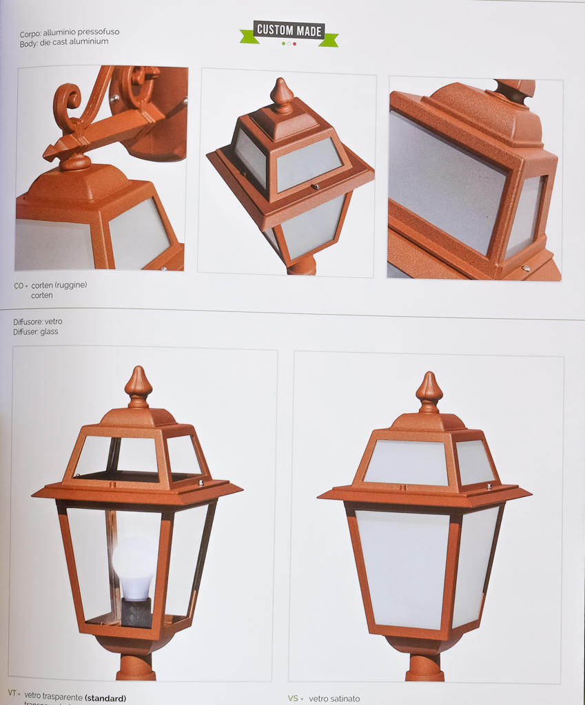 ANDROMEDA corten -dettaglio - color ruggine