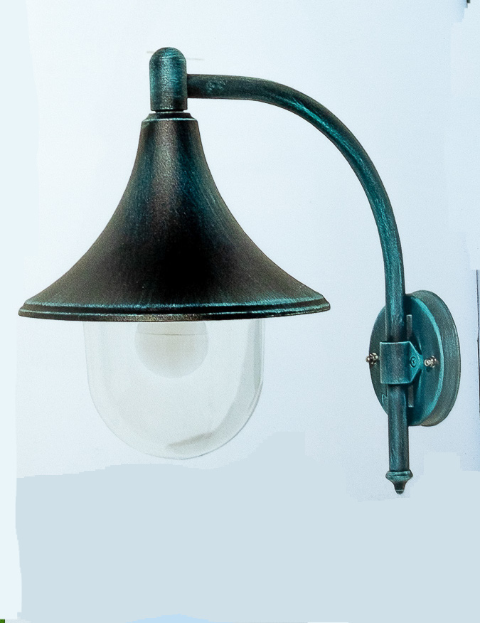 DIONE - APPLIQUE NERO VERDE braccio B4