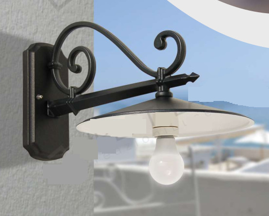 ELIO - APPLIQUE BRACCIO 8 ANTRACITE