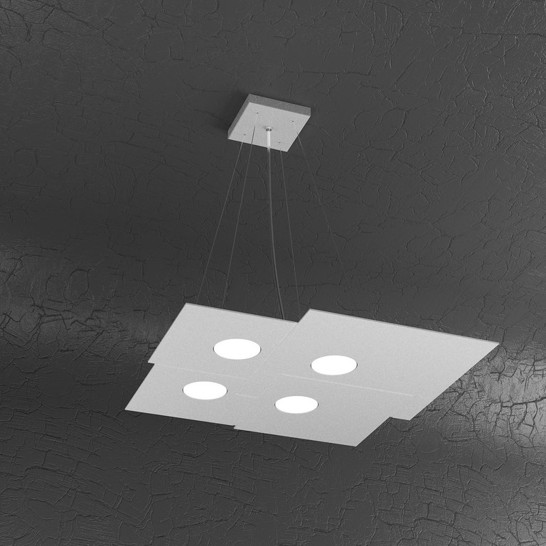 TETRIS SOSPENSIONE 4 LUCI QUADRO