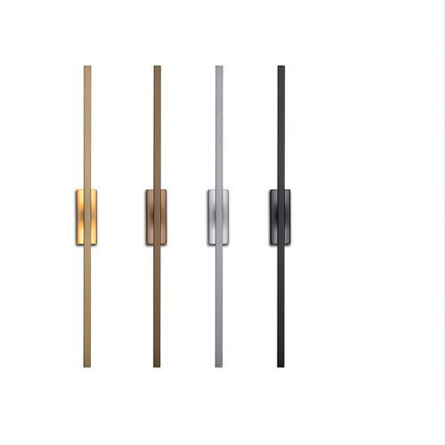 LINEA - PLAFONIERA APPLIQUE LED INTEGRATO - MONTATURA METALLO E DIFFUSORE