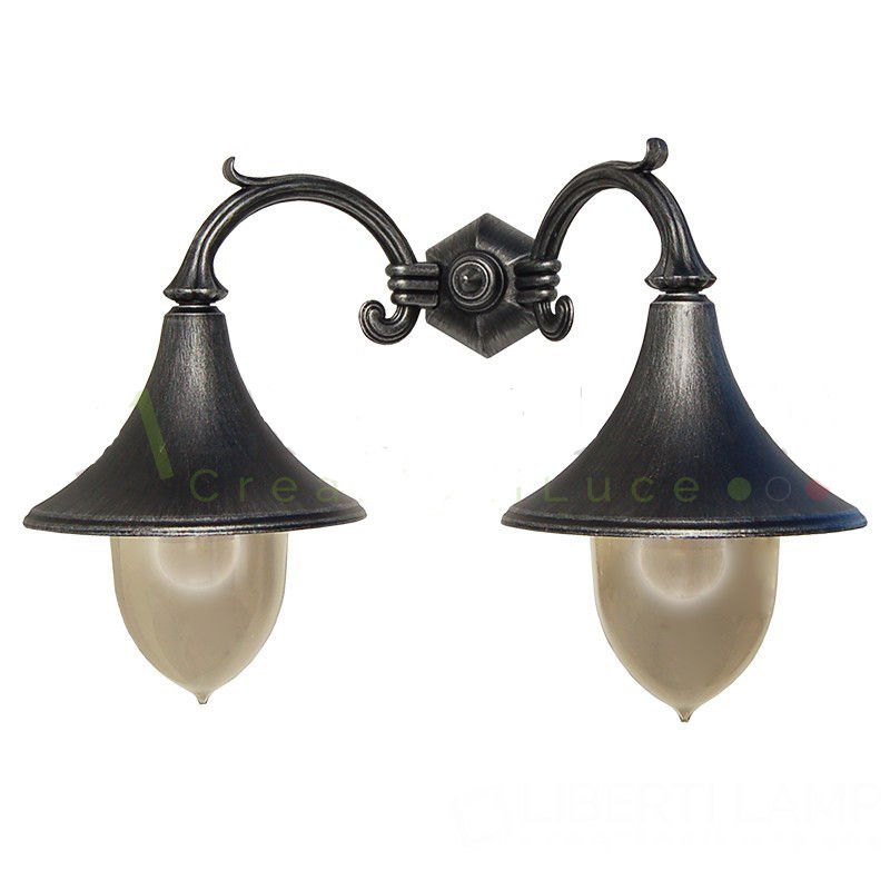 Kros - Luce da esterno - 2 Luci - outdoor lighting - made in italy