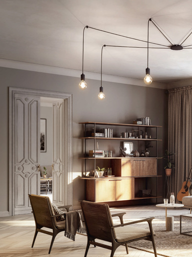 Flexible, sospensione componibile a piacimento di varie lunghezze e colorazioni