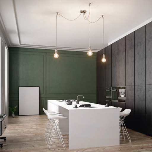 Flexible, sospensione componibile a piacimento di varie lunghezze e colorazioni