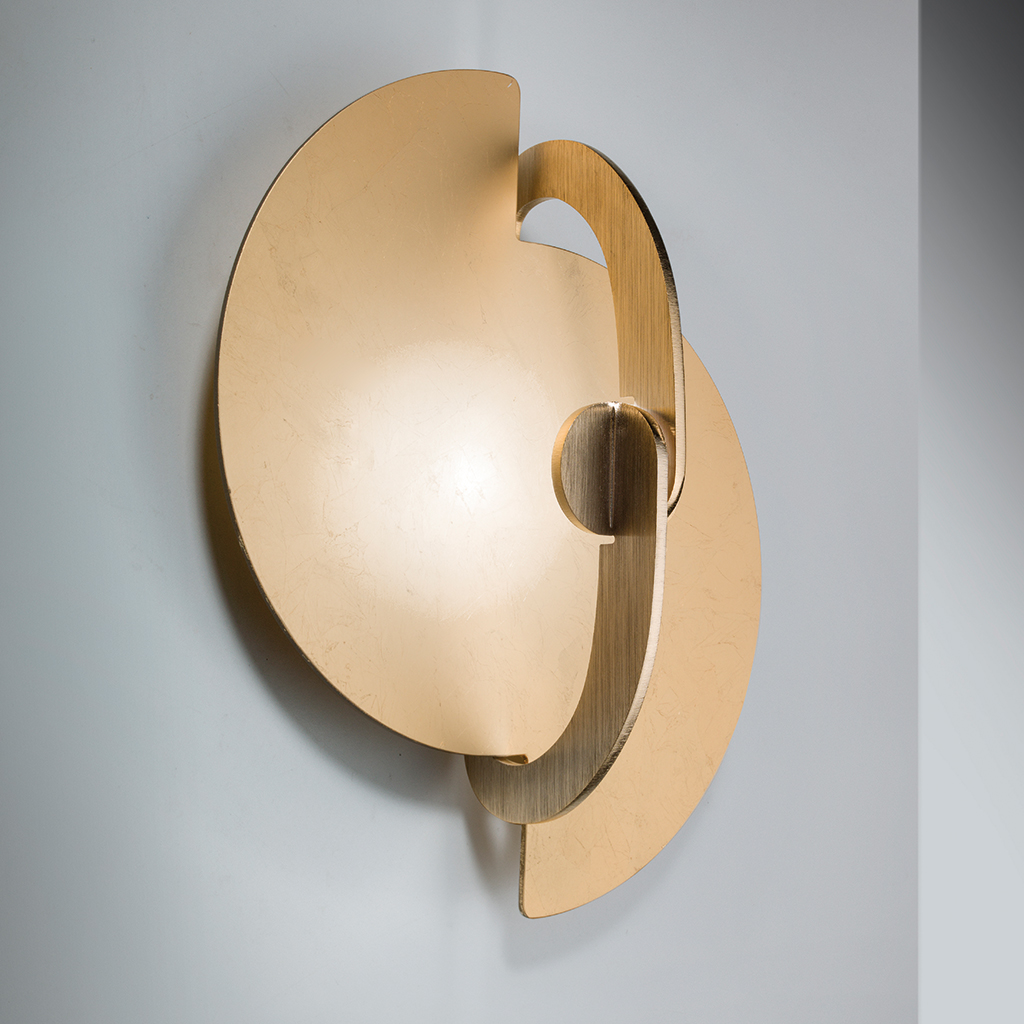 Real - Montatura Oro Francese - Vetro Crema