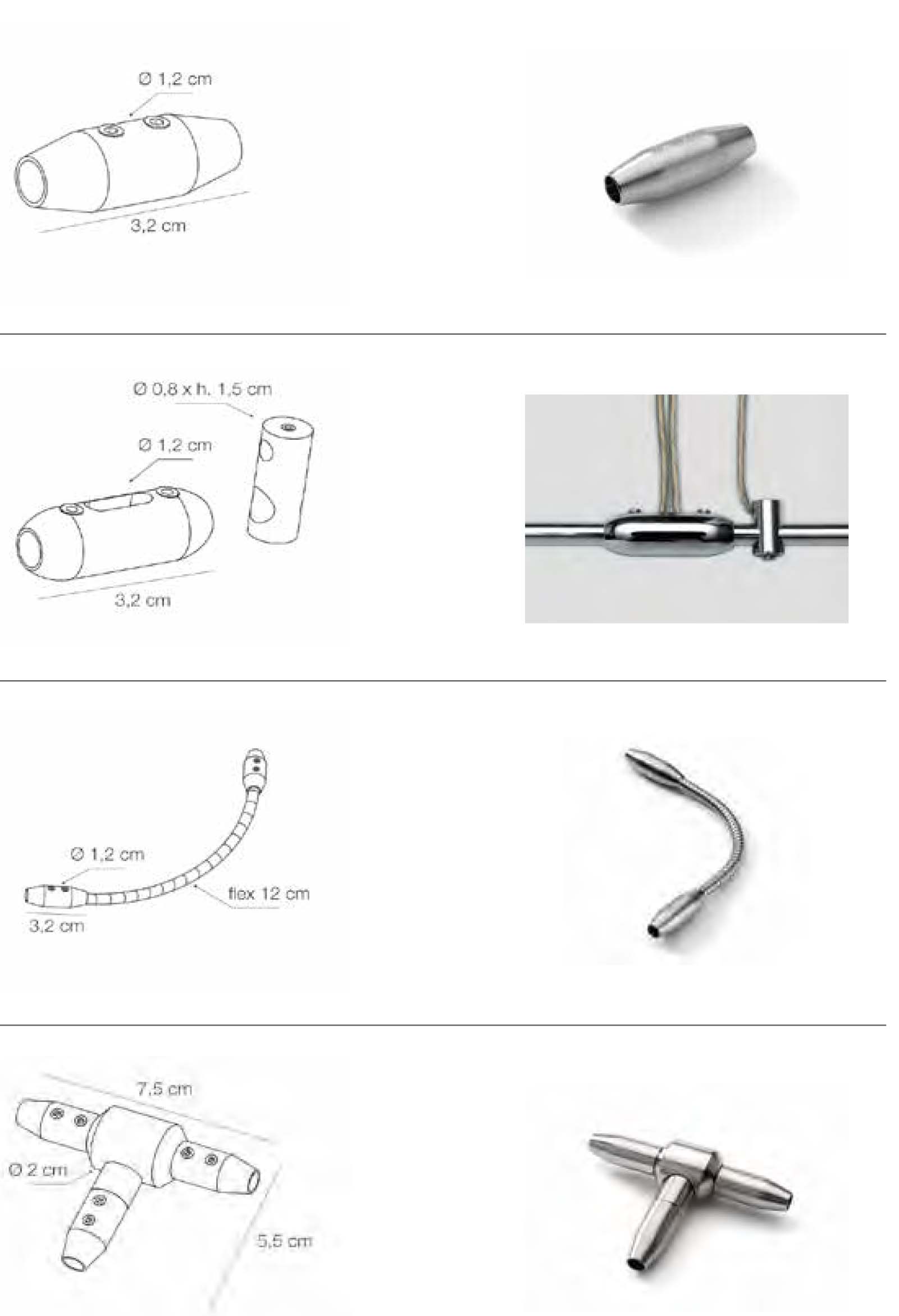 Eviva elememti di giunzione