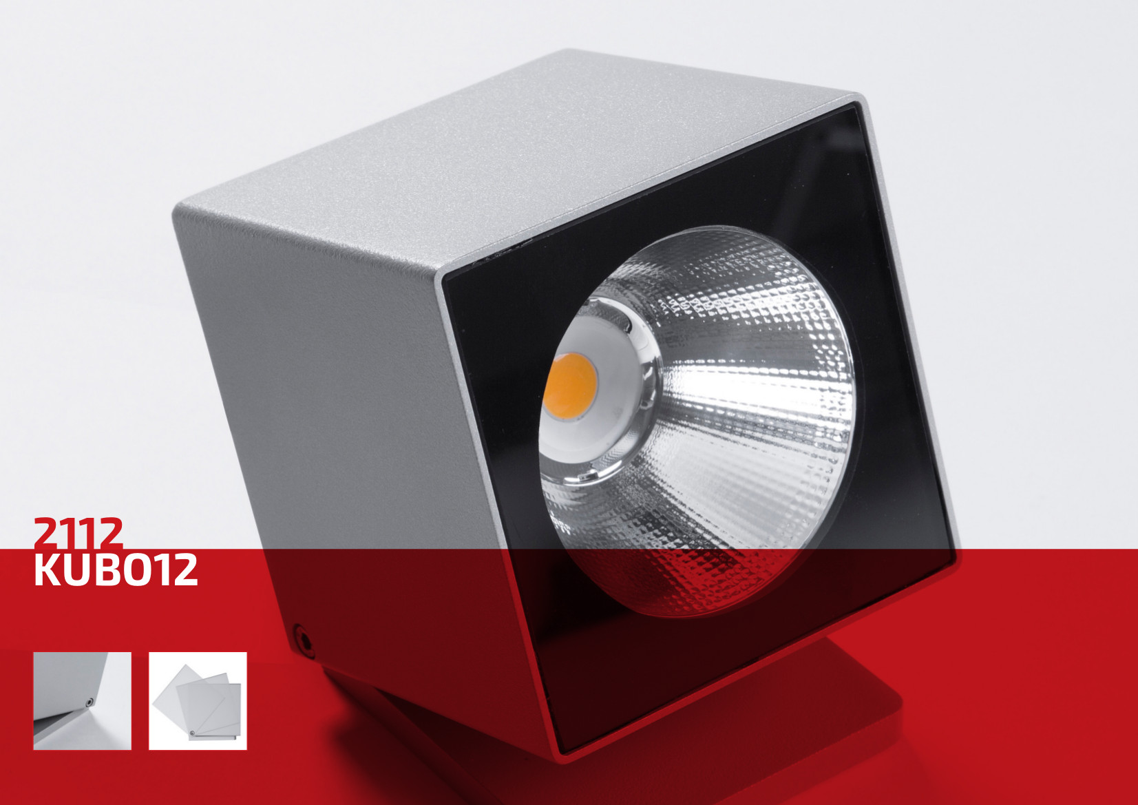 Kubo 12 - Proiettore e Cubo a luce a Led - 3 misure