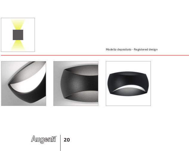 Meridian 2.0 - Nuova generazione - Luce a Led Calda o Bianco - Luce da Esterno