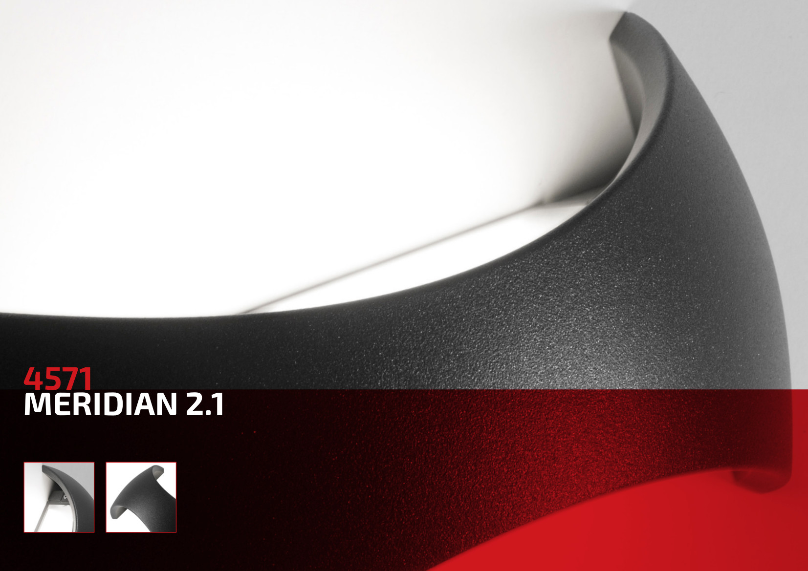 Meridian 2.1 - Nuova generazione - Luce a Led Calda o Bianco - Luce da Esterno