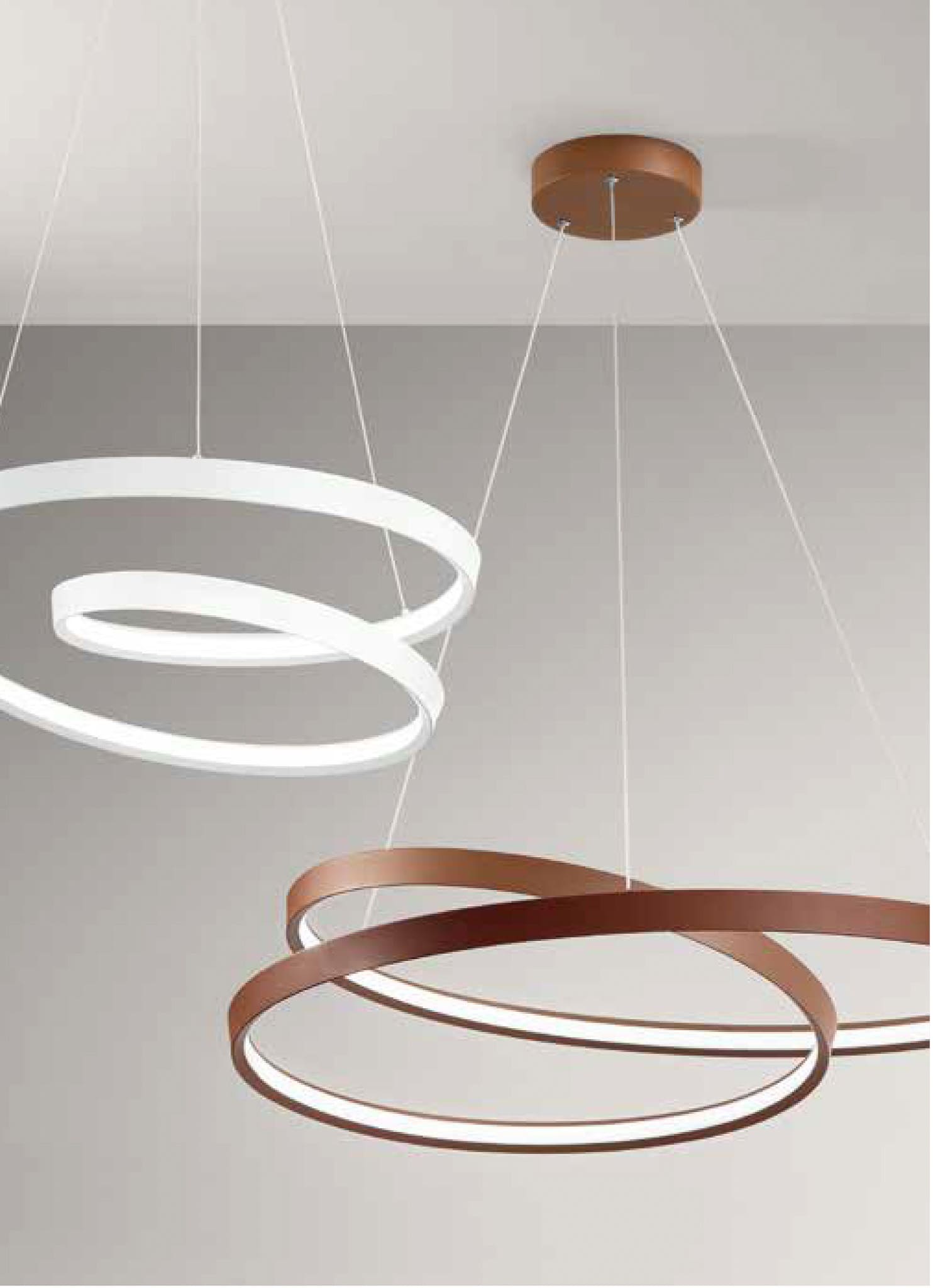 RITMOS - SOSPENSIONE LED - LUCE BIANCO DINAMICO 3000/4000/6000k° RITMOS - SOSPENSIONE LED - LUCE BIANCO DINAMICO 3000/4000/6000k°