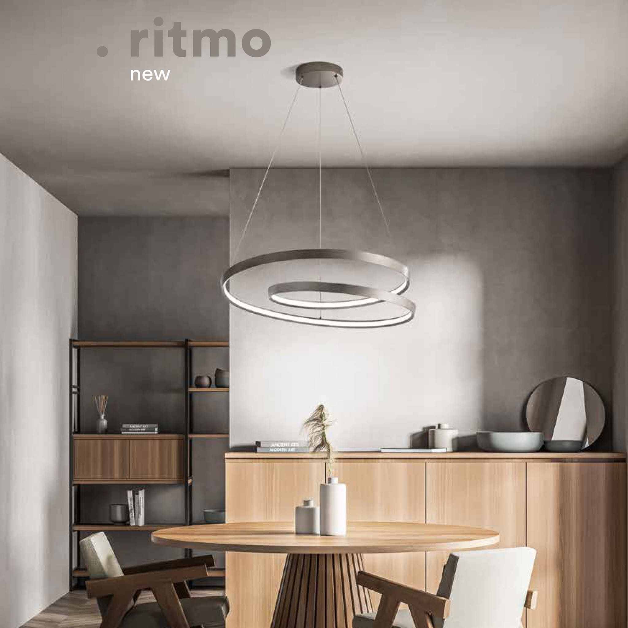 RITMOS - SOSPENSIONE LED - LUCE BIANCO DINAMICO 3000/4000/6000k° RITMOS - SOSPENSIONE LED - LUCE BIANCO DINAMICO 3000/4000/6000k°