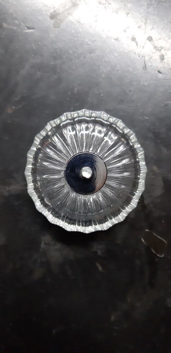 Finale in vetro soffiato - color cristallo