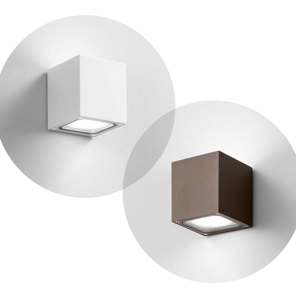 cubZ - Applique da esterno - IP54 - 2 lampade GX53