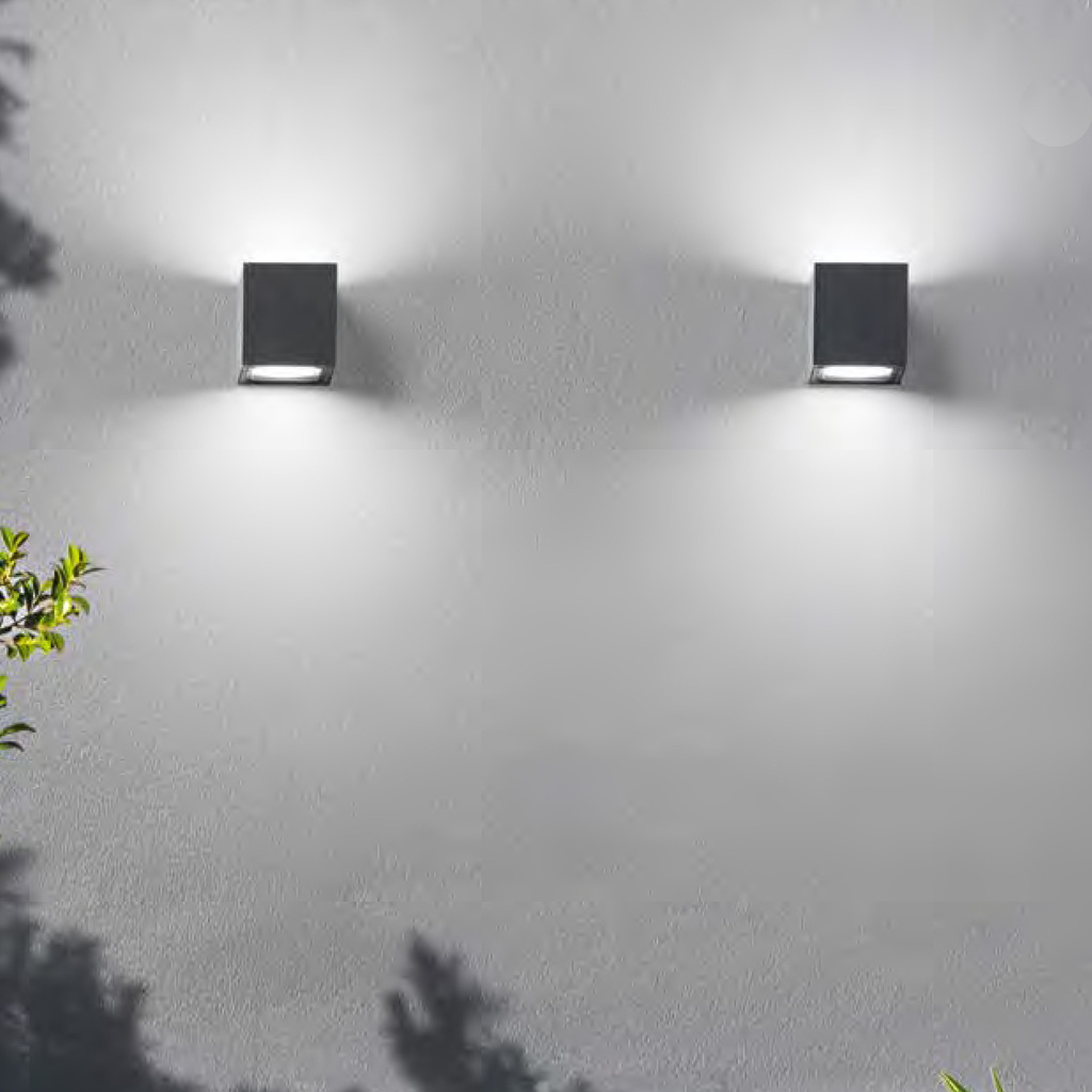 cubZ - Applique da esterno - IP54 - 2 lampade GX53
