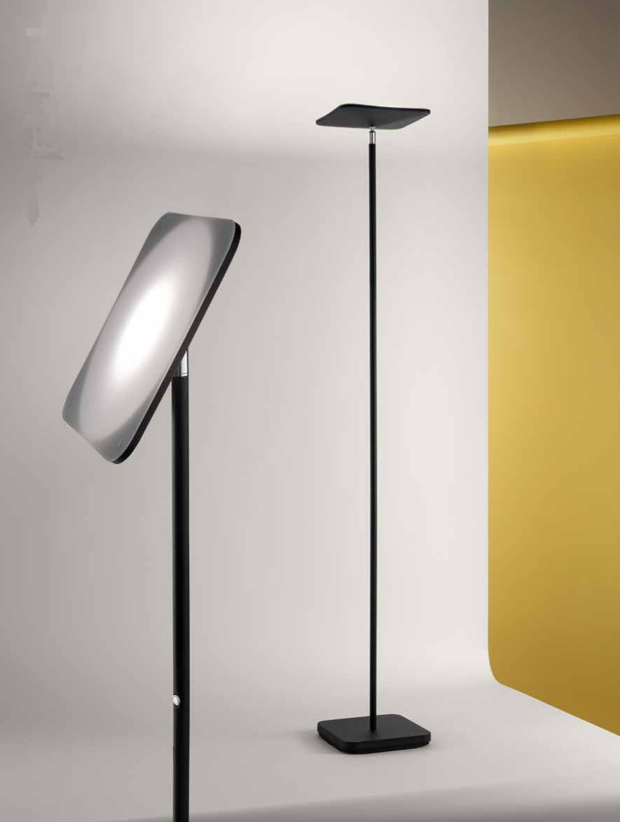 RADAR - LAMPADA DA TERRA - COLORE BIANCO - LED INTERGRATO - 3000K - DIMMERABILE