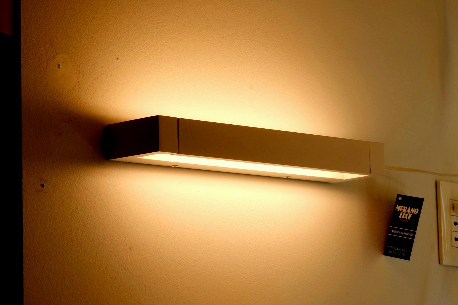 WAY - APPLIQUE WAY - APPLIQUE MODERNA CON BARRE ORIENTABILI 300° - LED INTEGRATO