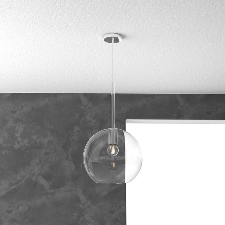 FUTURE LIGHT 1 SOSPENSIONE GRANDE TRASPARENTE