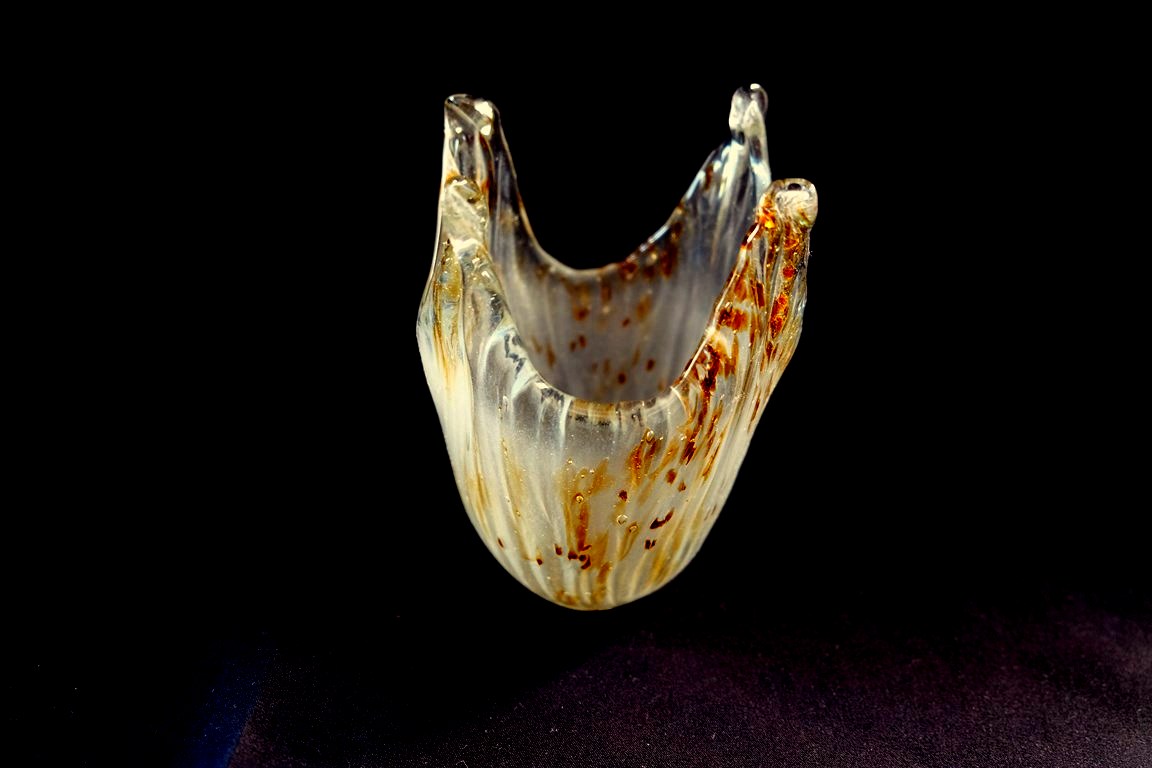 BRIGITTE RICAMBIO VETRO CRISTALLO AMBRA TRASPARENTE